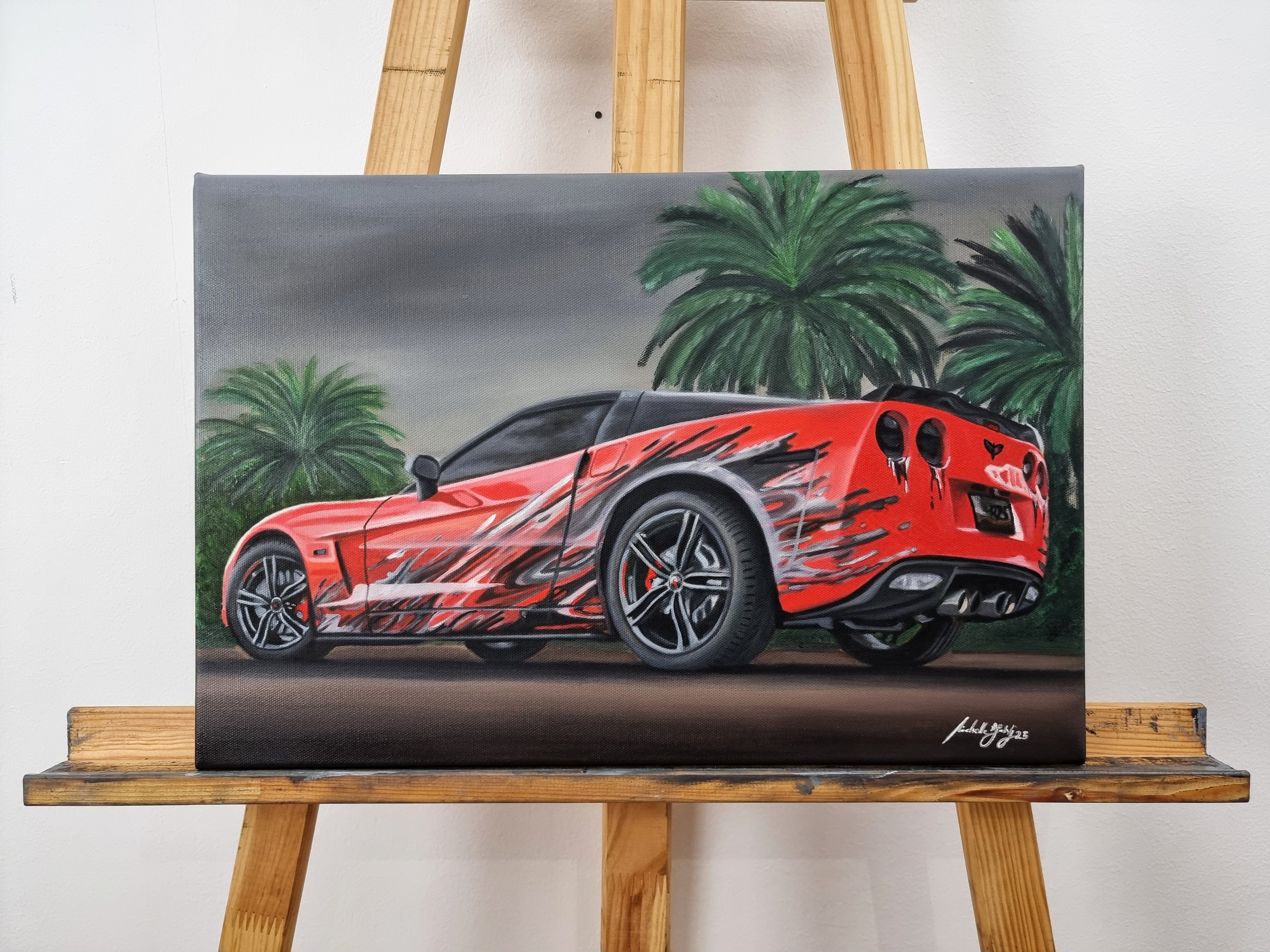 Custom Painting 12 inch x 18 inch / 30 cm x 45 cm