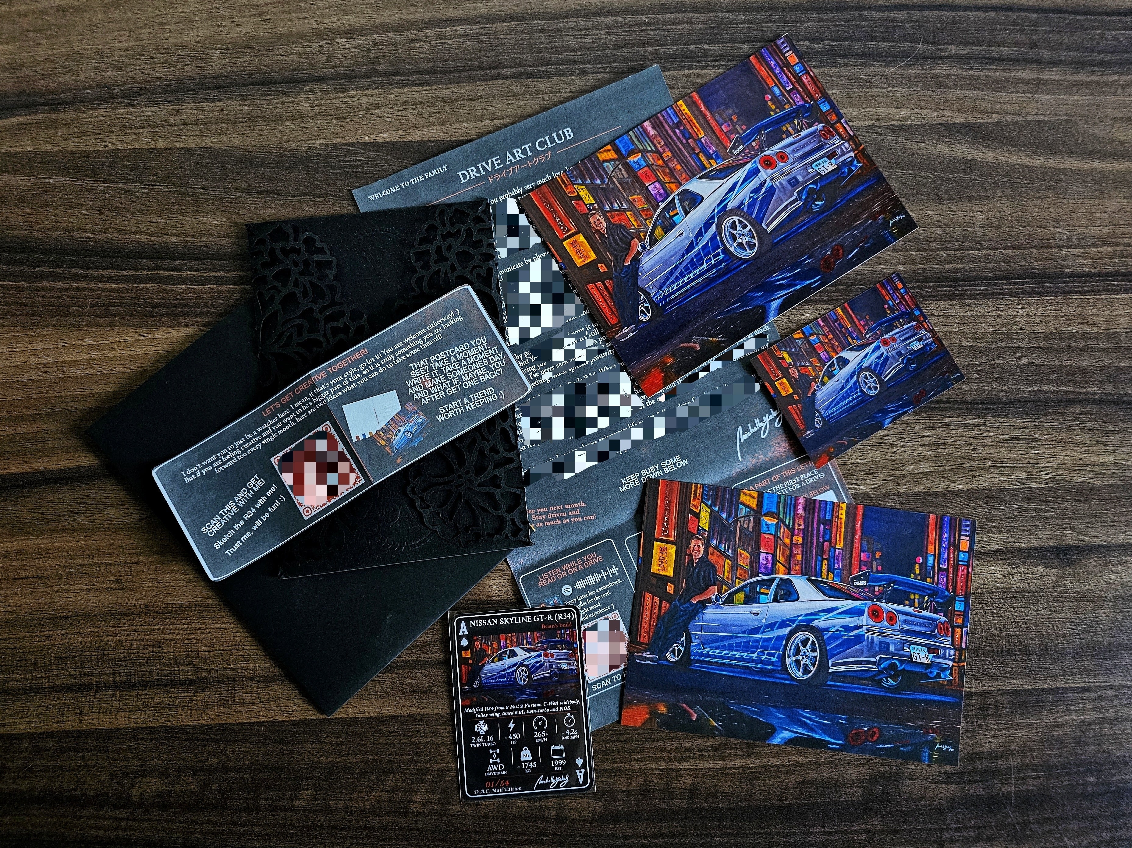 Drive Art Club Mail Club Worldwide