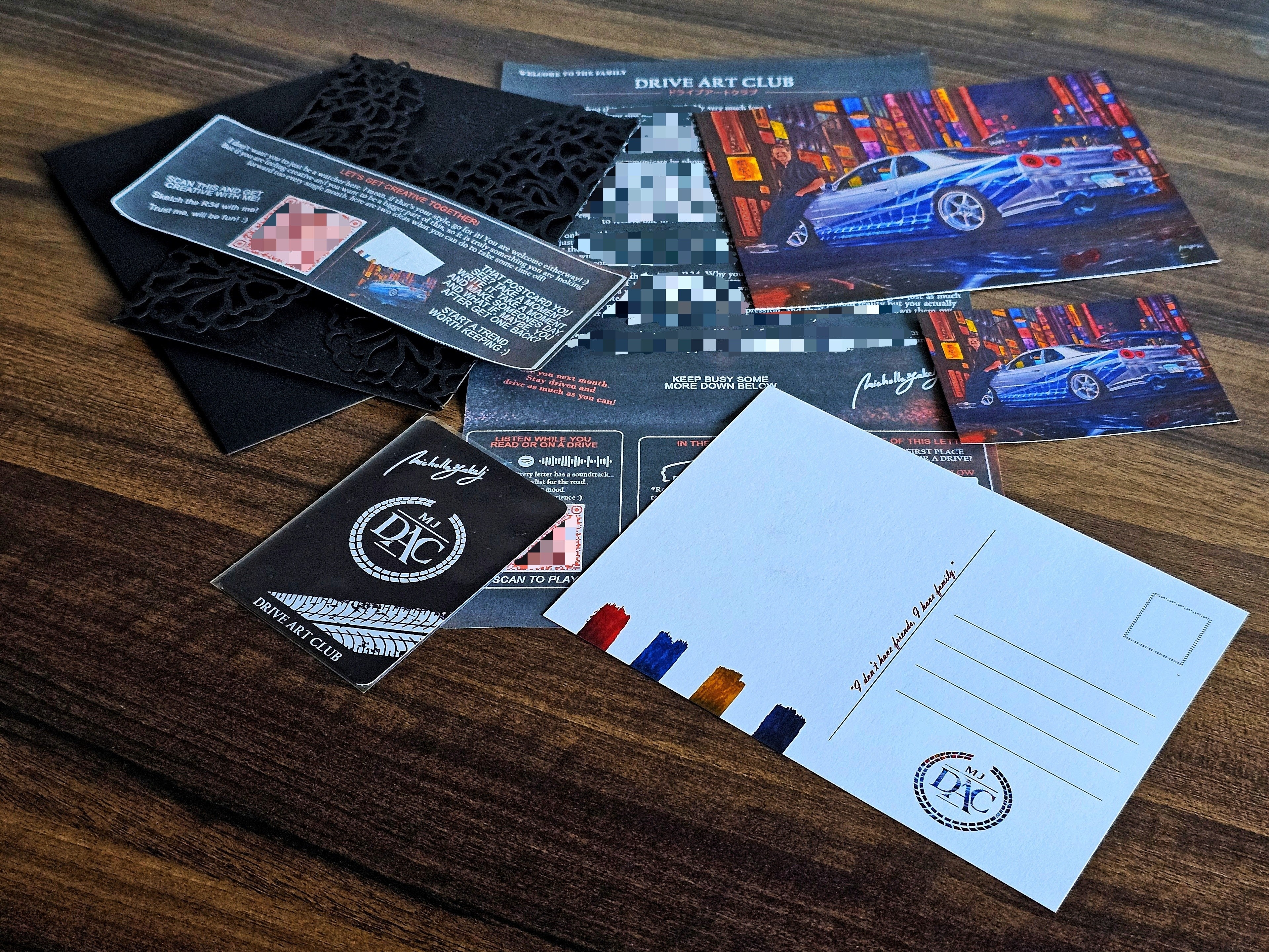 Drive Art Club Mail Club Worldwide