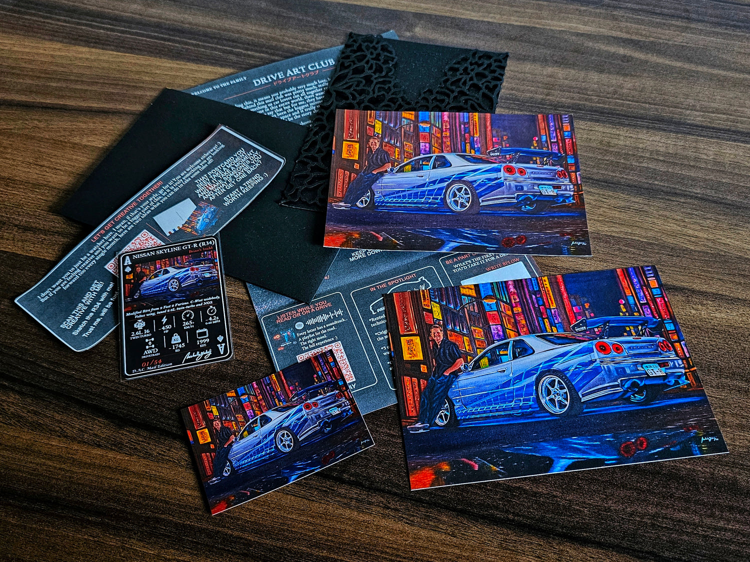 Drive Art Club Mail Club Worldwide