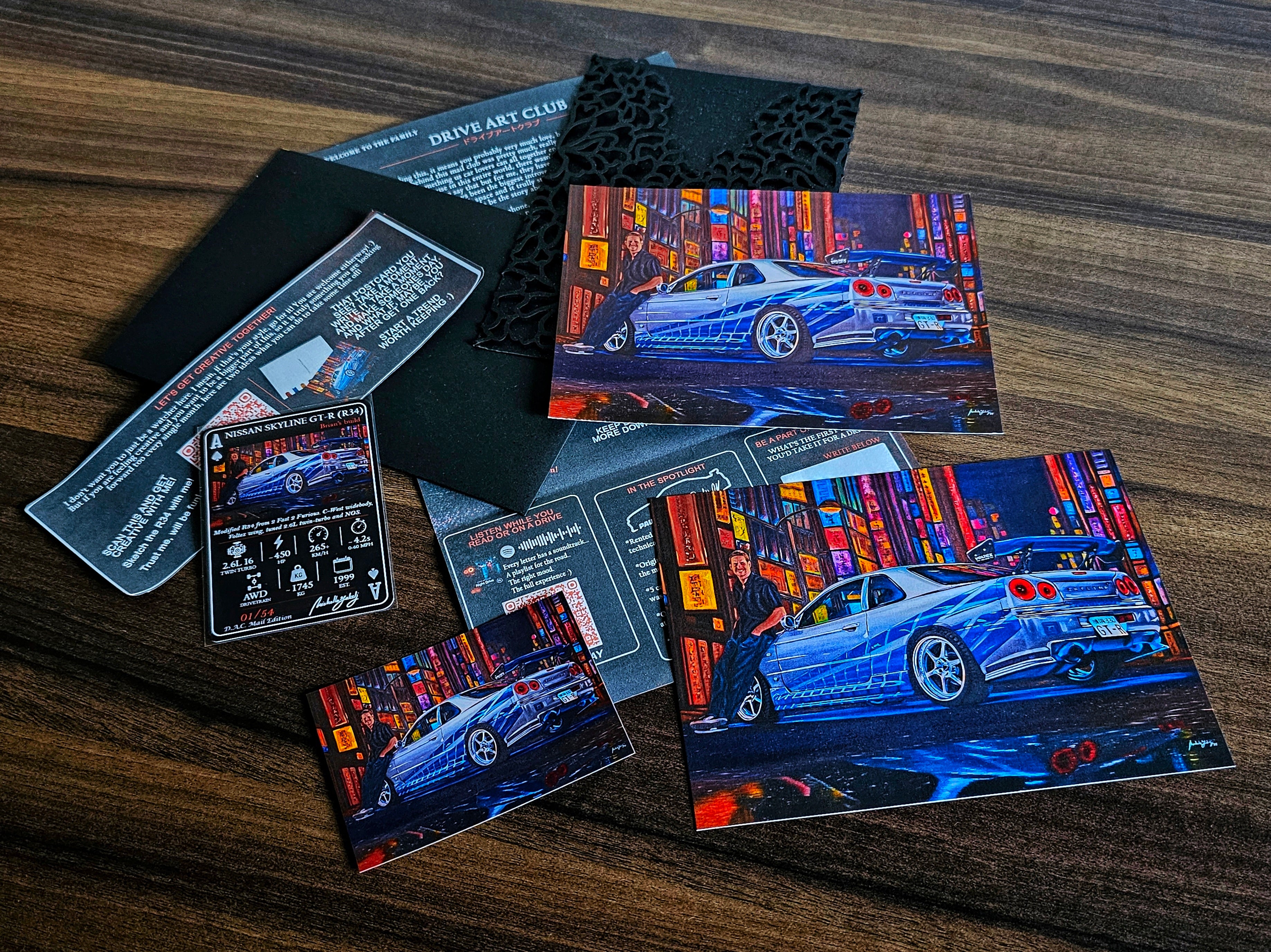 Drive Art Club Mail Club Worldwide