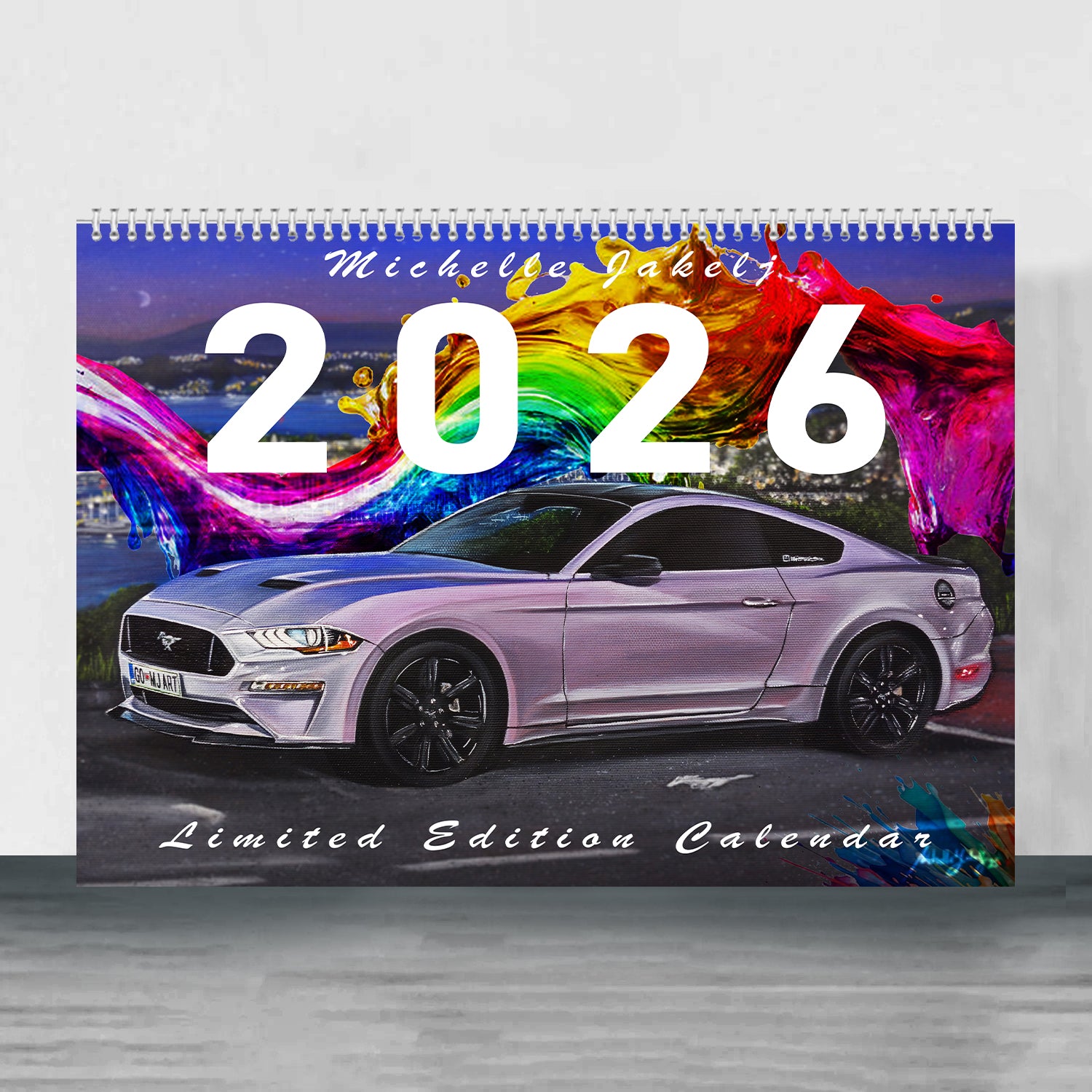 2026 CALENDAR Limited Edition ; Numbered Handsigned - Reusable Prints PREORDER