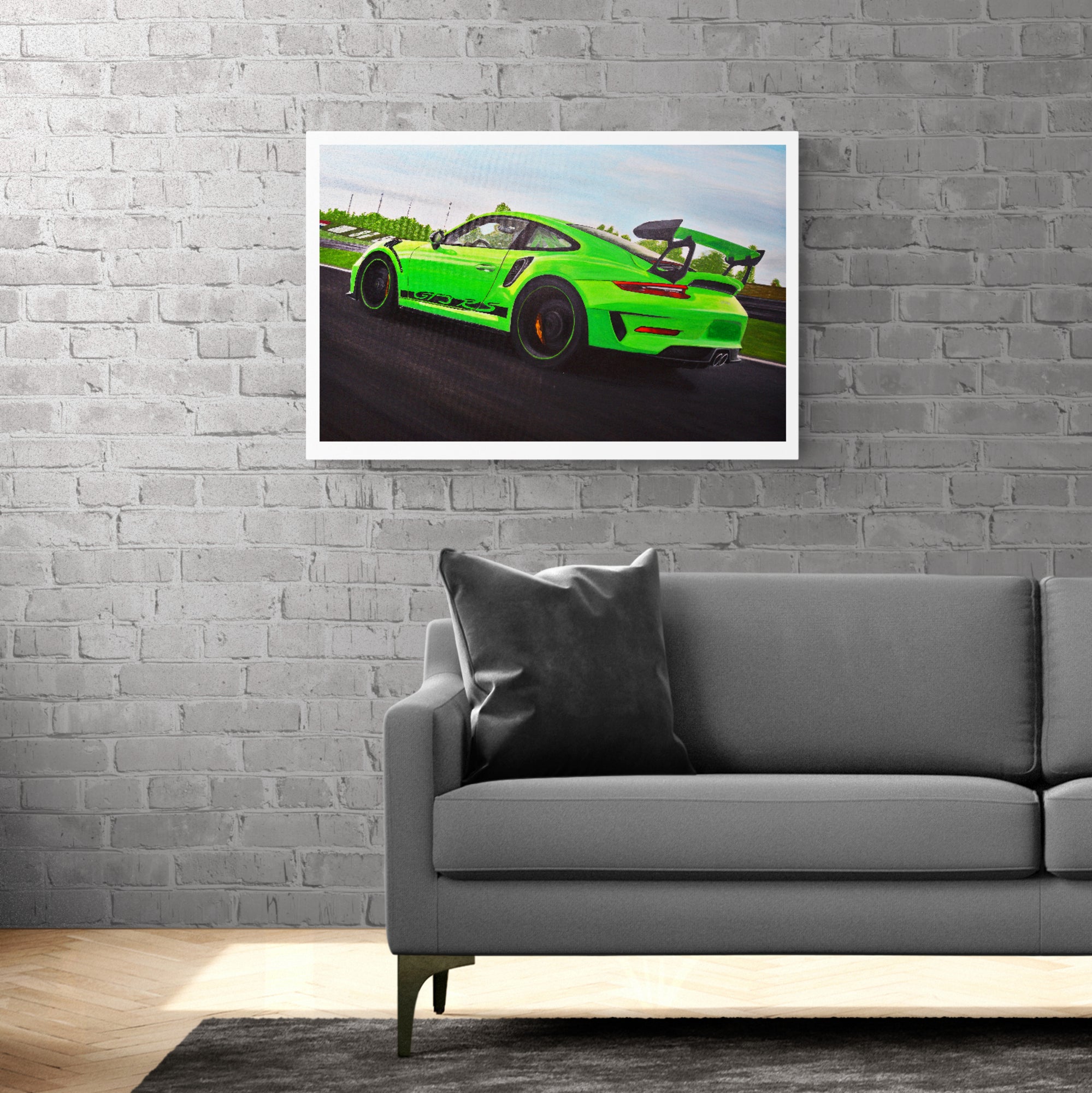 Porsche Painting Limited Edition Canvas Print