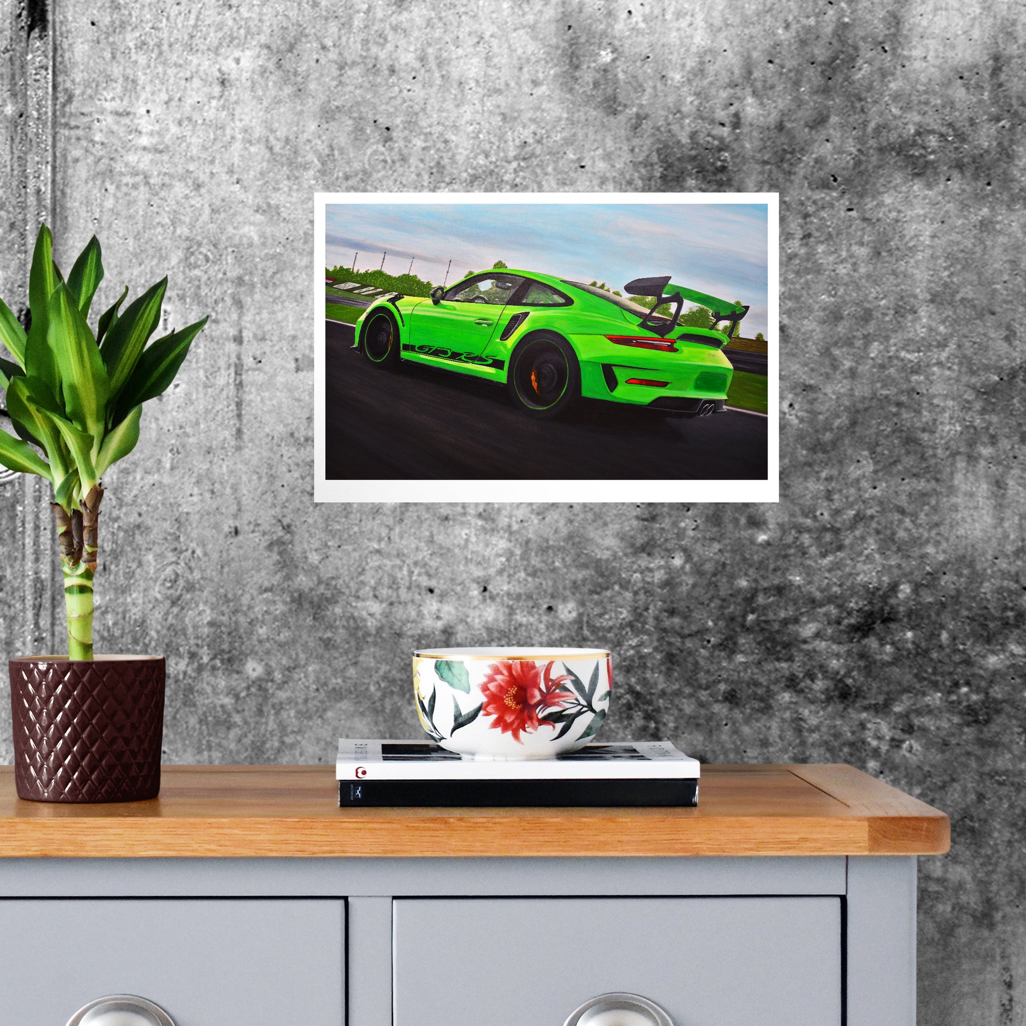 Porsche Painting Limited Edition Canvas Print