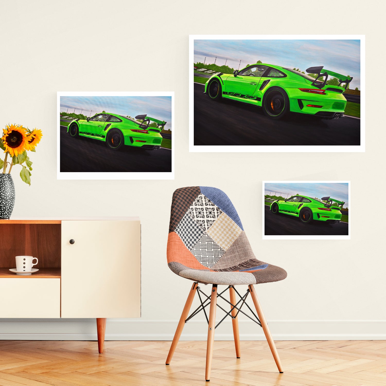 Porsche Painting Limited Edition Canvas Print