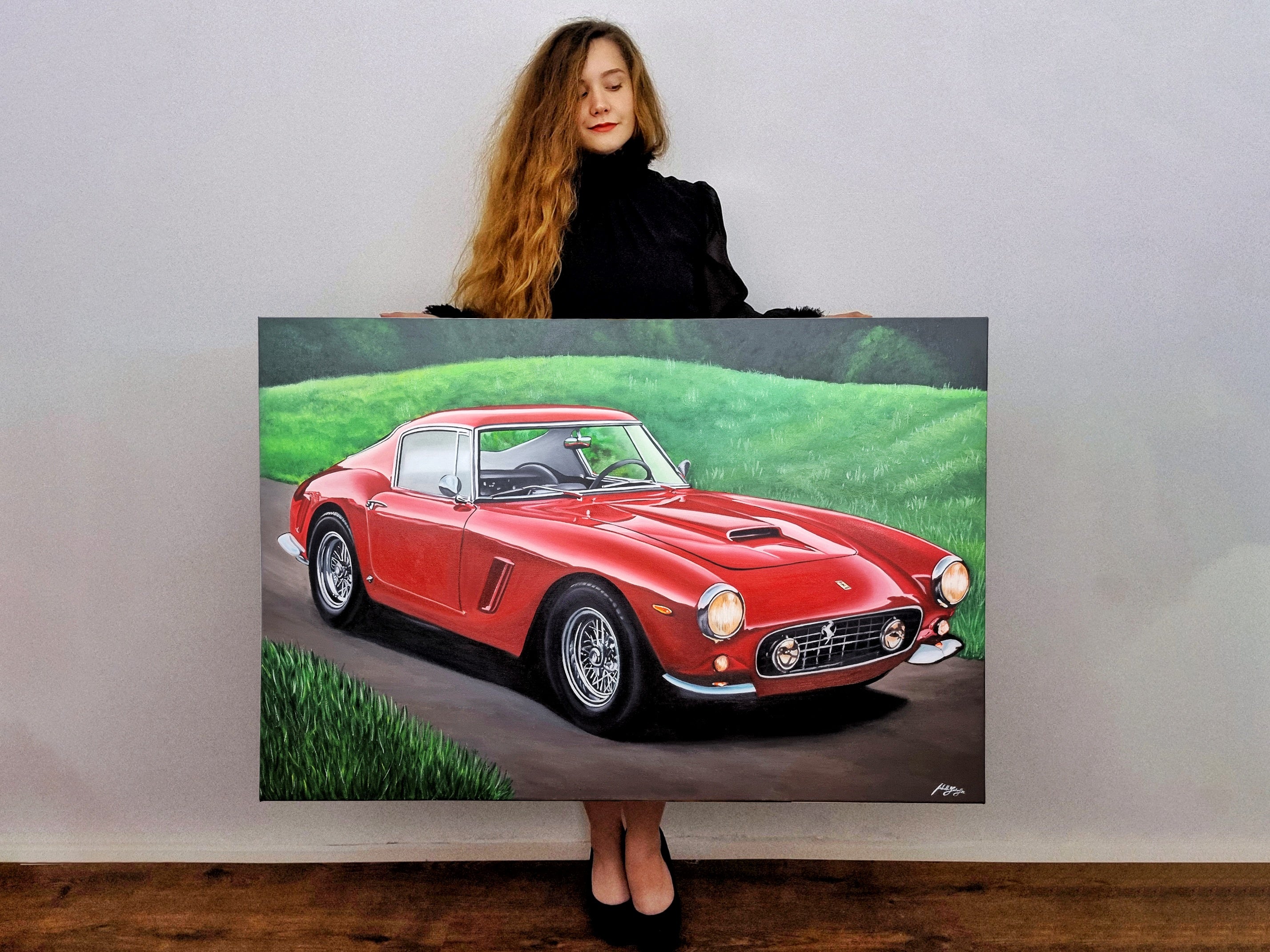 1 of 1 Custom Painting Listing 36 inch x 48 inch / 90 cm x 120 cm