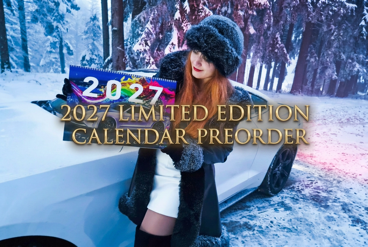 2027 CALENDAR Limited Edition ; Numbered Handsigned - Reusable Prints PREORDER