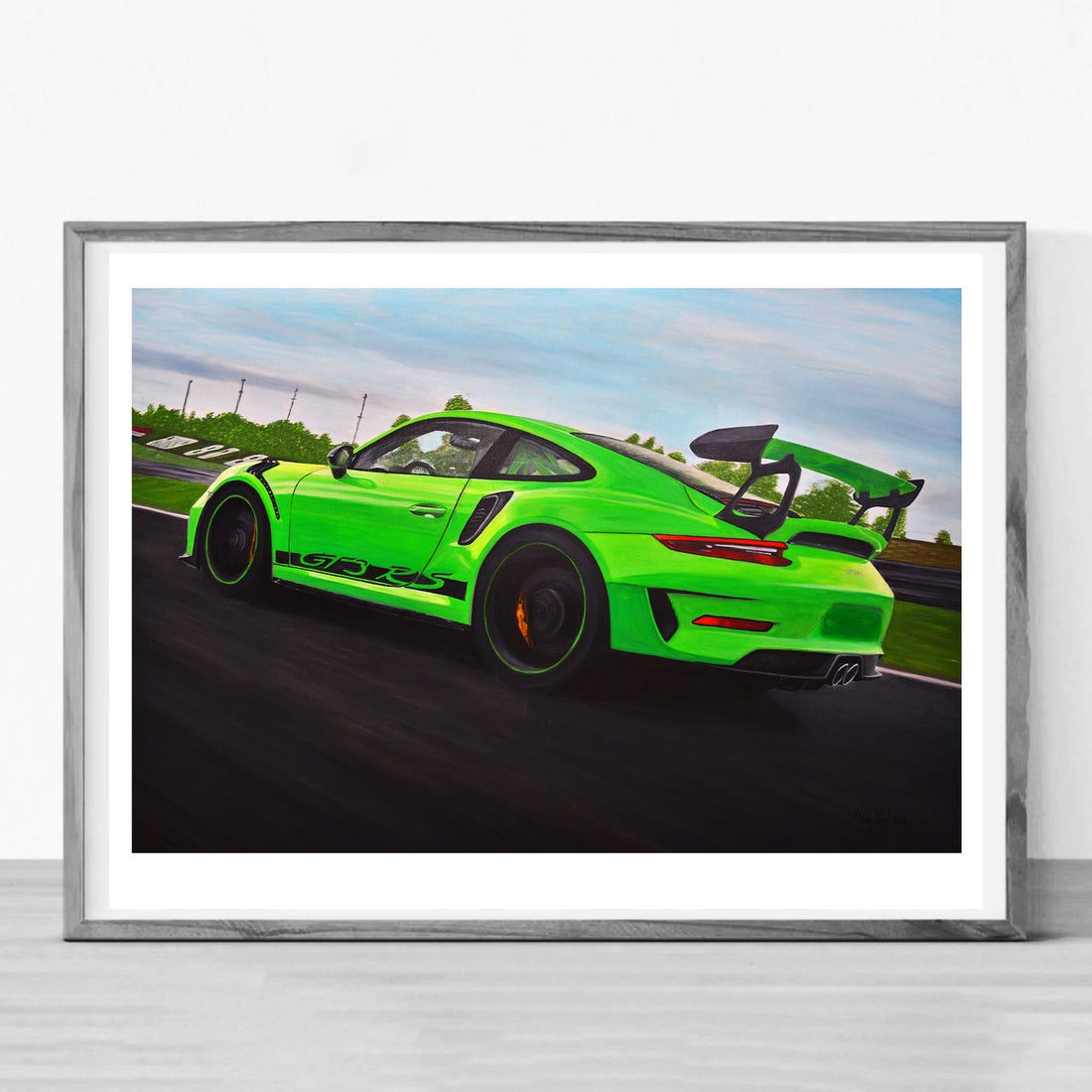 Porsche Painting Limited Edition Canvas Print