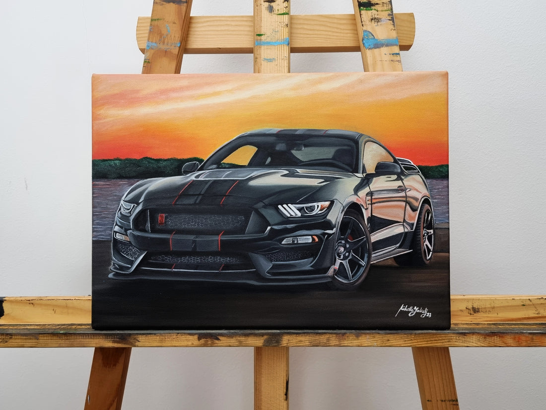 Custom Painting 10 inch x 14 inch / 25 cm x 35 cm
