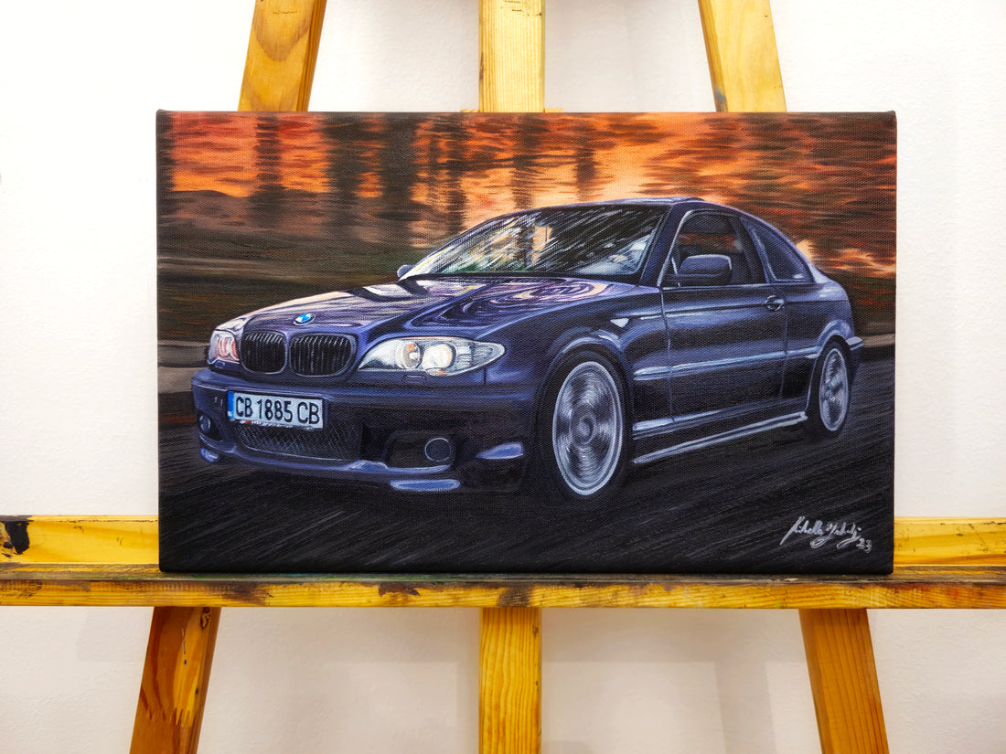 Custom Painting 10 inch x 16 inch / 25 cm x 40 cm