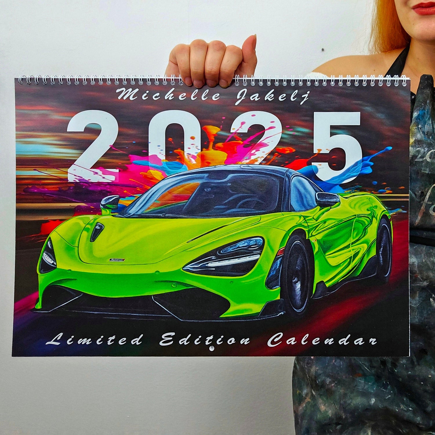 Limited Edition 2025 Numbered Handsigned Calendar - Reusable Prints