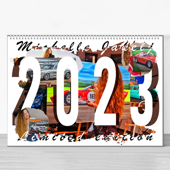 Limited Edition 2023 Signed Calendar - Reusable Prints