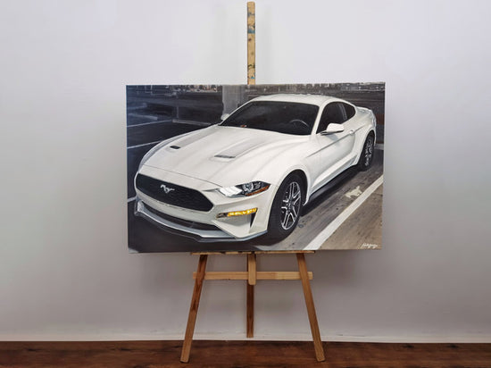 Custom Car Painting 32 inch x 48 inch / 80 cm x 120 cm