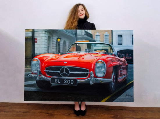 Custom Car Painting 40 inch x 60 inch / 100 cm x 150 cm