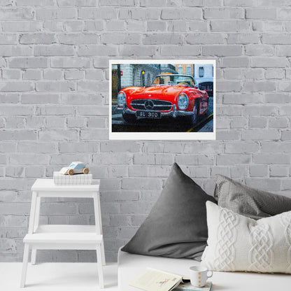 Mercedes Painting Limited Edition Canvas Print